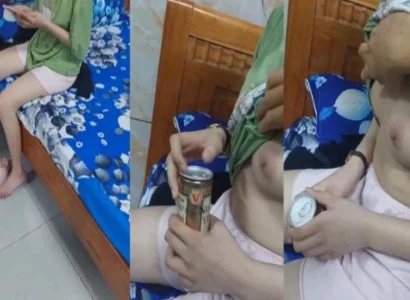 Em gái mới lớn trong phòng nhà nghỉ